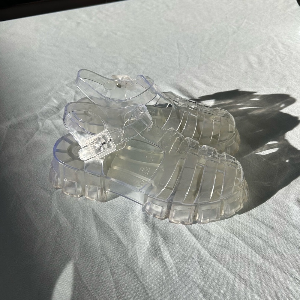 Urban Outfitters Clear Jelly Sandals